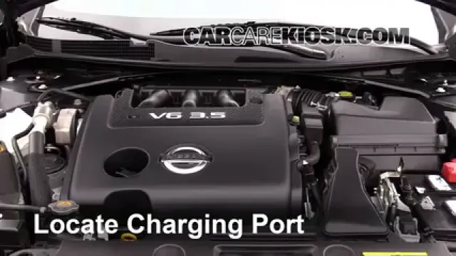 2016 Nissan Altima SL 3.5L V6 Aire Acondicionado Agregar Freón
